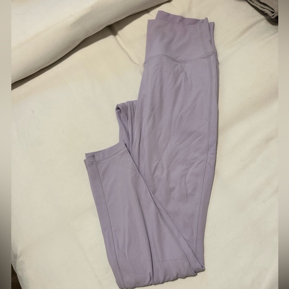 Lululemon align 28” in lilac ether *double lined* - Picture 3 of 5